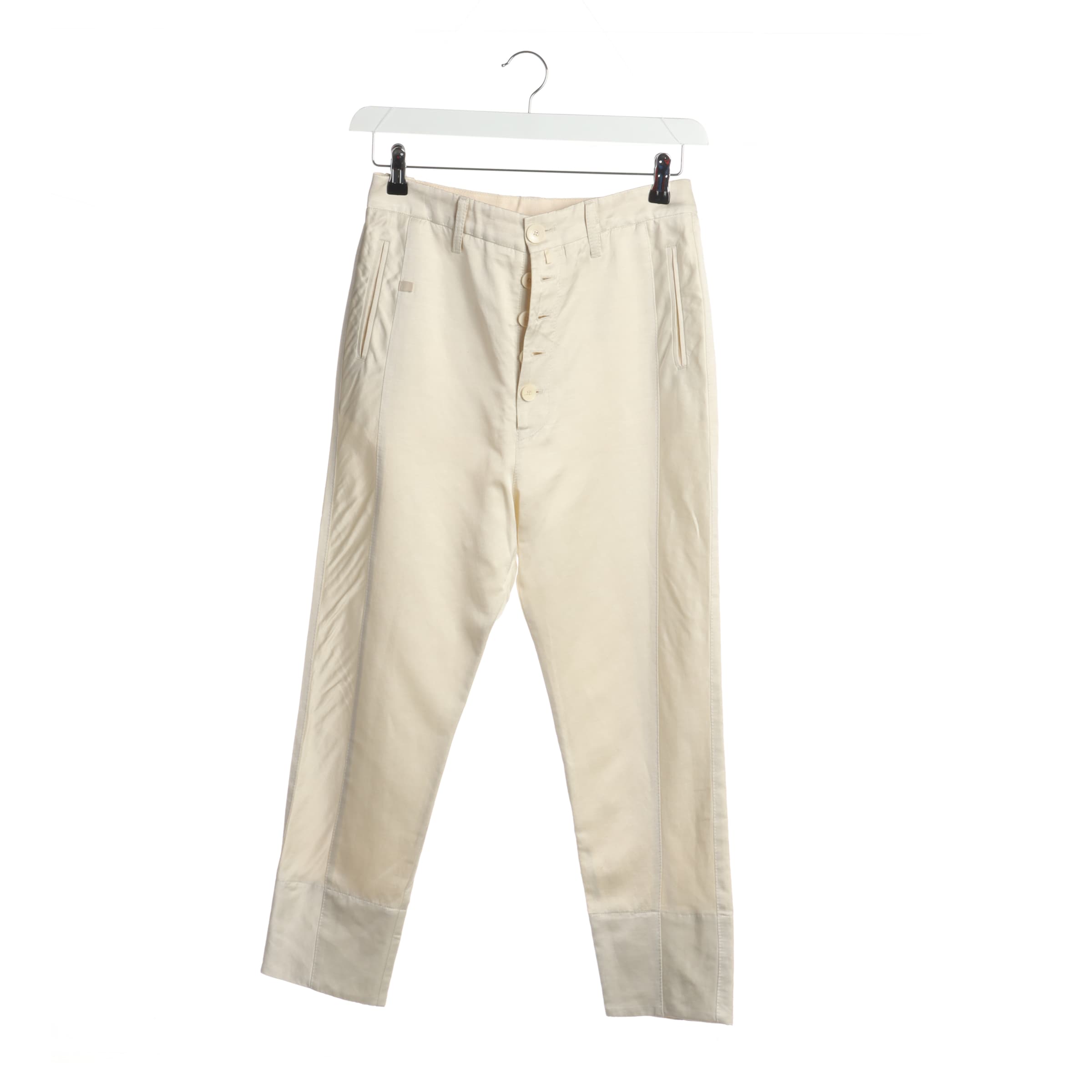 High Use Pants in XS in White: front