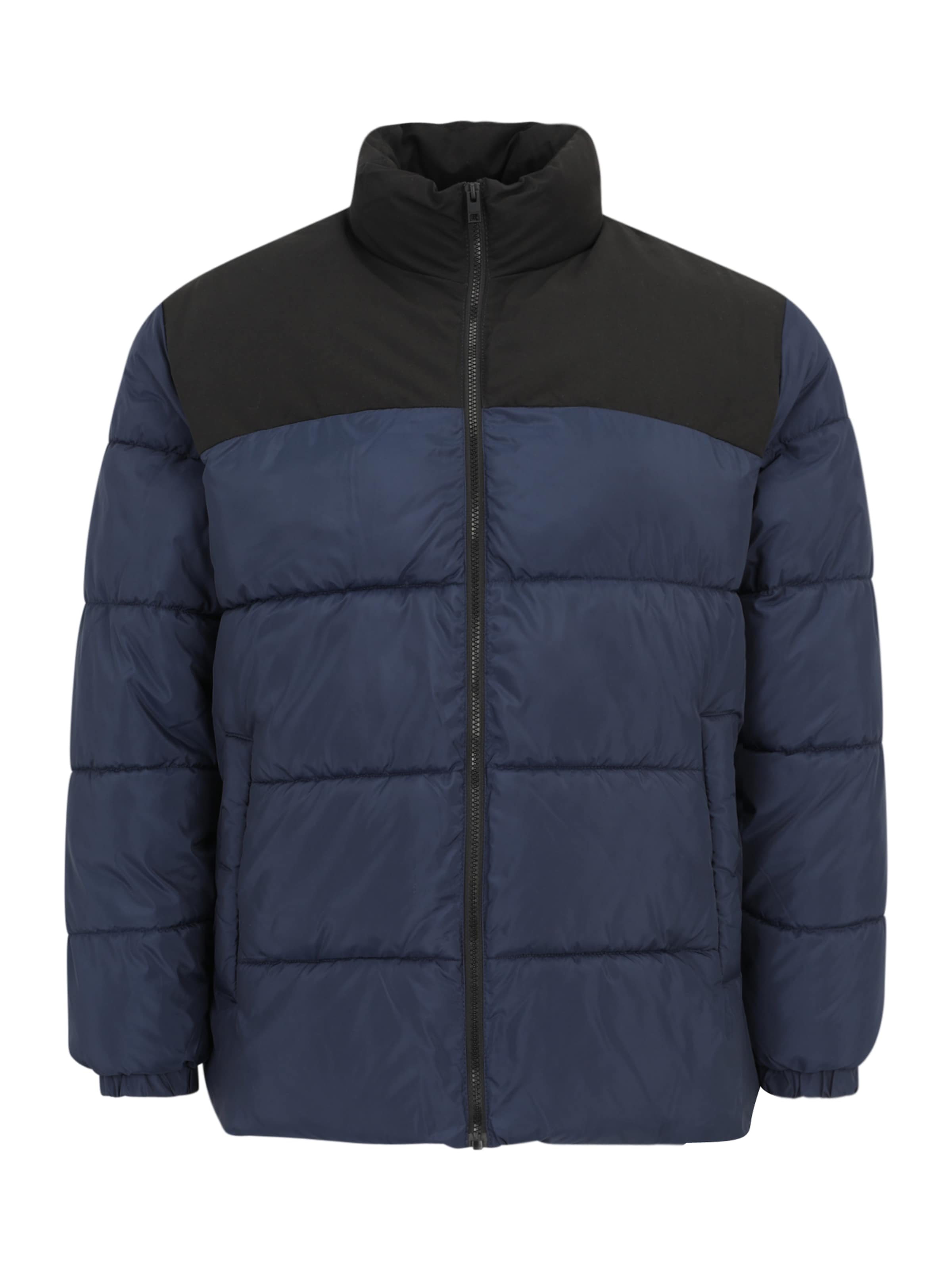 Jack & Jones Plus Between-season jacket 'JJMoon' in Blue: front