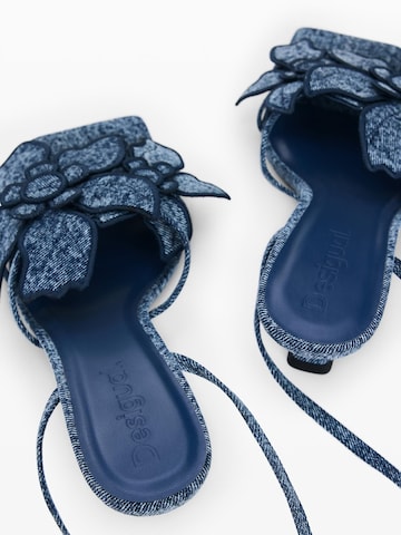 mėlyna Desigual Basutės su dirželiais