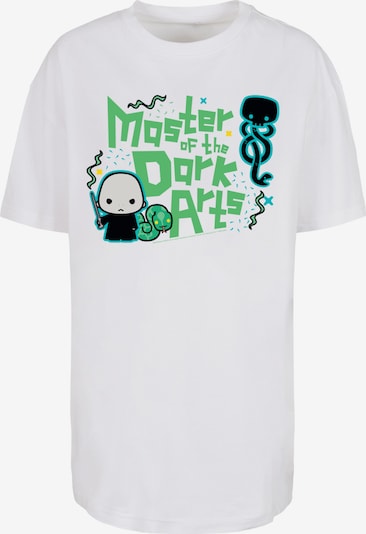 F4NT4STIC T-shirt 'Harry Potter Voldemort Dark Arts Junior' en turquoise / vert clair / noir / blanc, Vue avec produit