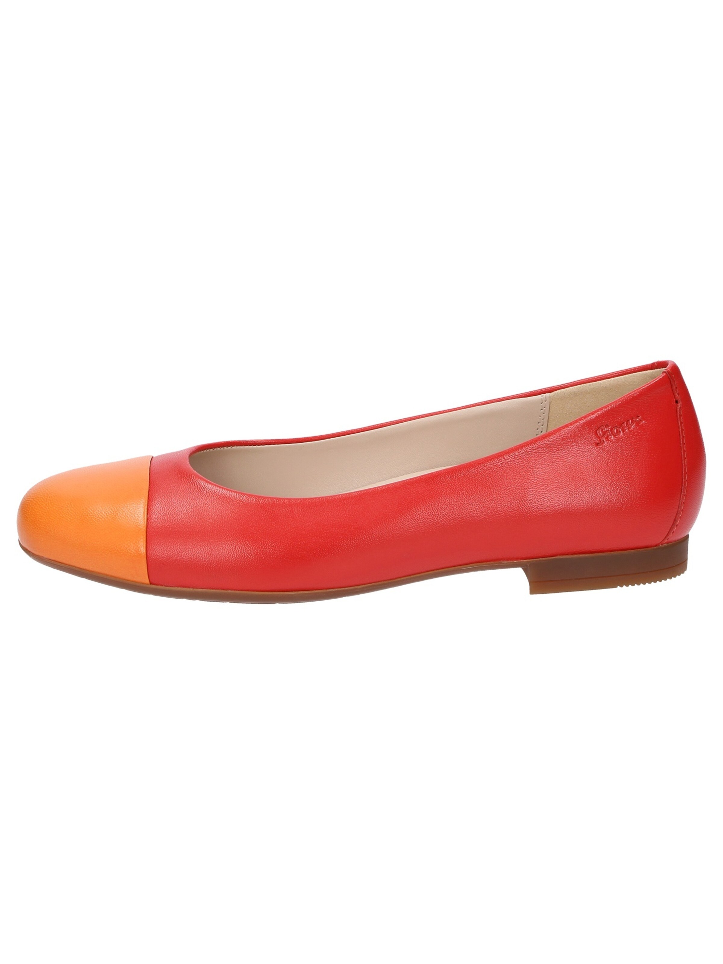 Ballerines 'Villanelle-702' SIOUX en rouge