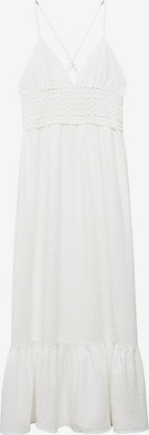 MANGO TEEN Kleid 'Art' in Weiß: predná strana