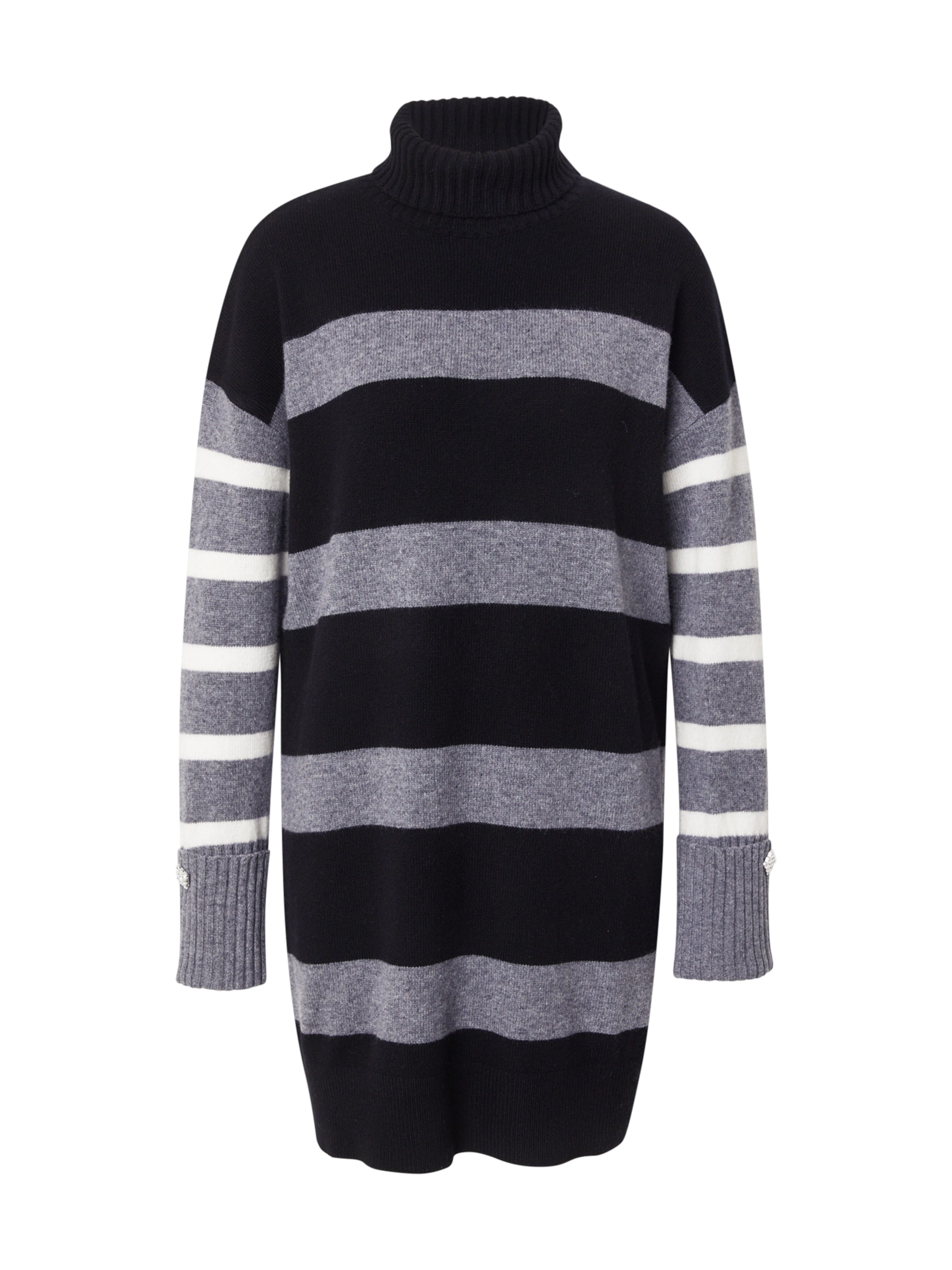 Rochie tricotat &#x27;MAGLIA&#x27; de la Liu Jo pe negru: față