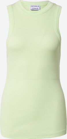 CATWALK JUNKIE Top 'DEWI' in Green: front