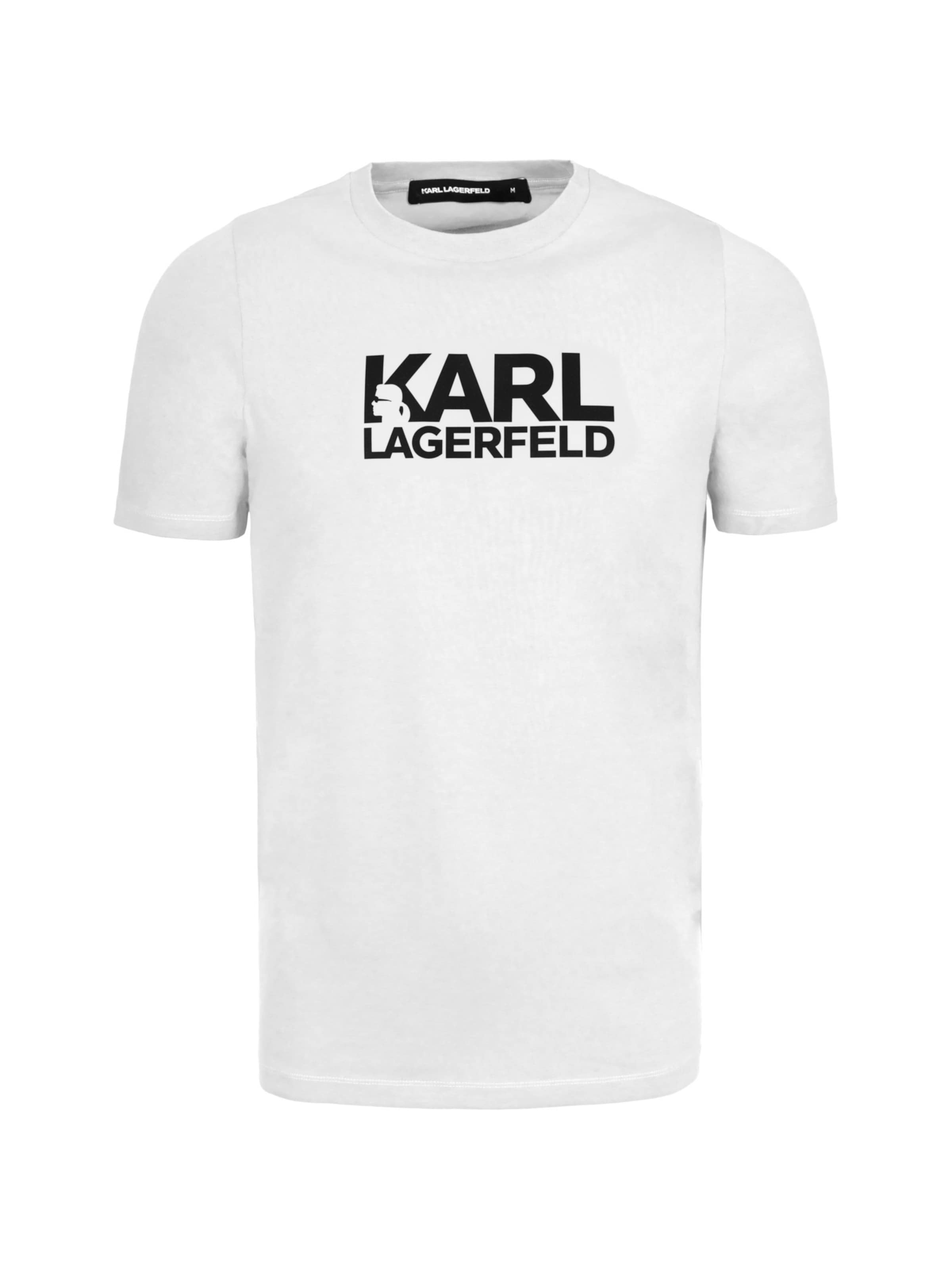 Karl Lagerfeld - Camisa em branco: frente