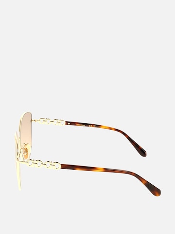 Lunettes de soleil FERRAGAMO en or