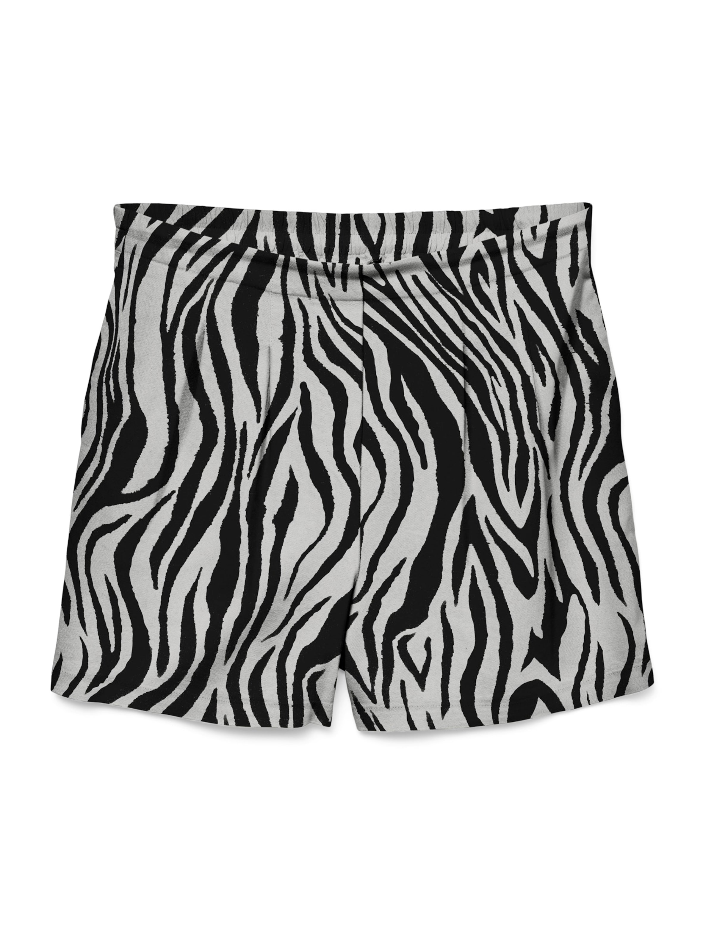 VERO MODA Pleat-Front Pants 'VMJESMILO' in Grey: front