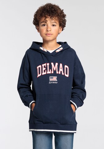 DELMAO Sweatshirt in Blau: predná strana