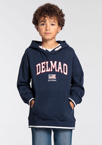 DELMAO Sweatshirt in Blue: front