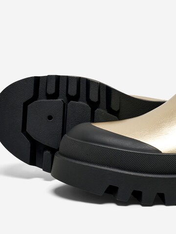 ONLY Chelsea boots i guld