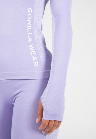 Gorilla Wear Performance shirt 'Selah ' in Purple