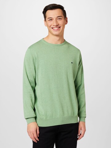 FYNCH-HATTON Sweater in Green: front