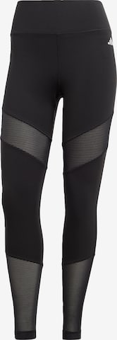 Skinny Pantaloni sportivi 'Train Essentials Dance High-Waisted ' di ADIDAS PERFORMANCE in nero: frontale