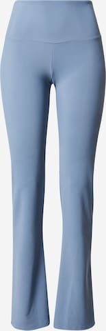 Onzie Flared Sportbroek in Blauw: voorkant