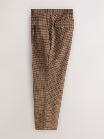 Next Loose fit Trousers with creases in Brown