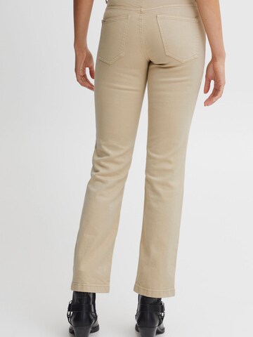Slimfit Jeans 'Lola' di b.young in beige