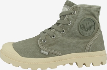 Sneaker înalt 'Pampa' de la Palladium pe verde