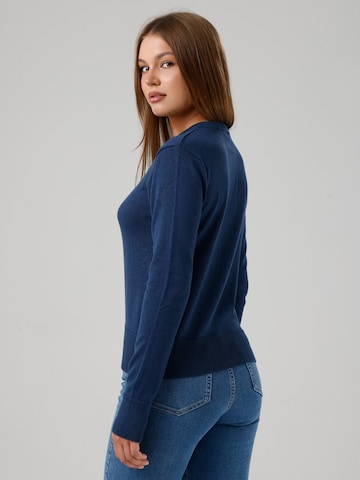 GORG Knit Cardigan in Blue