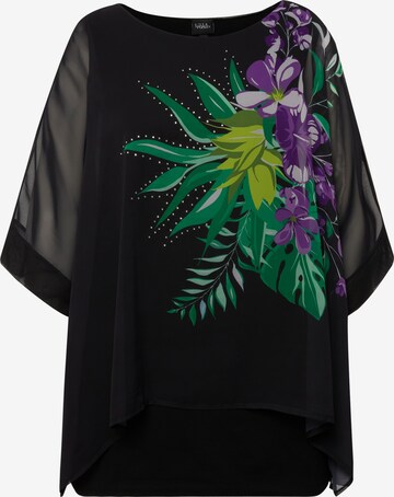 MIAMODA Tunic in Black: front