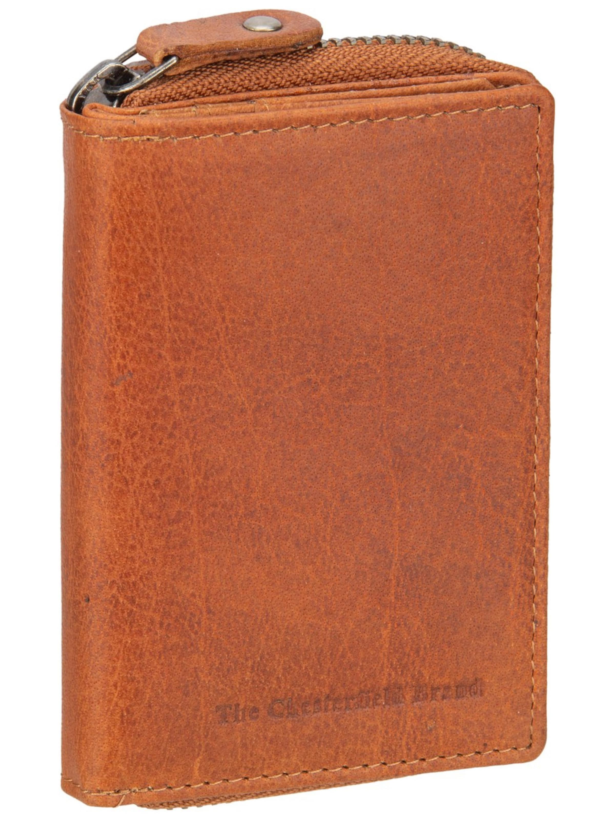 The Chesterfield Brand Wallet 'Sionel' in Brown: front