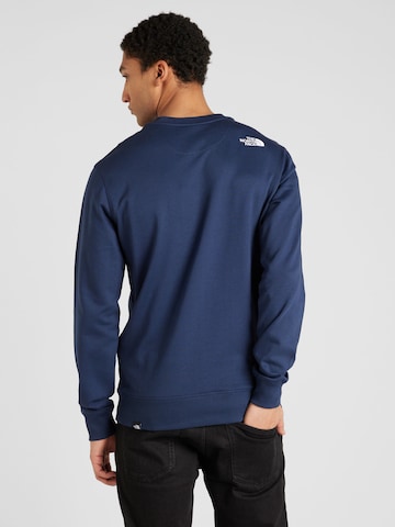 THE NORTH FACE Sweatshirt i blå