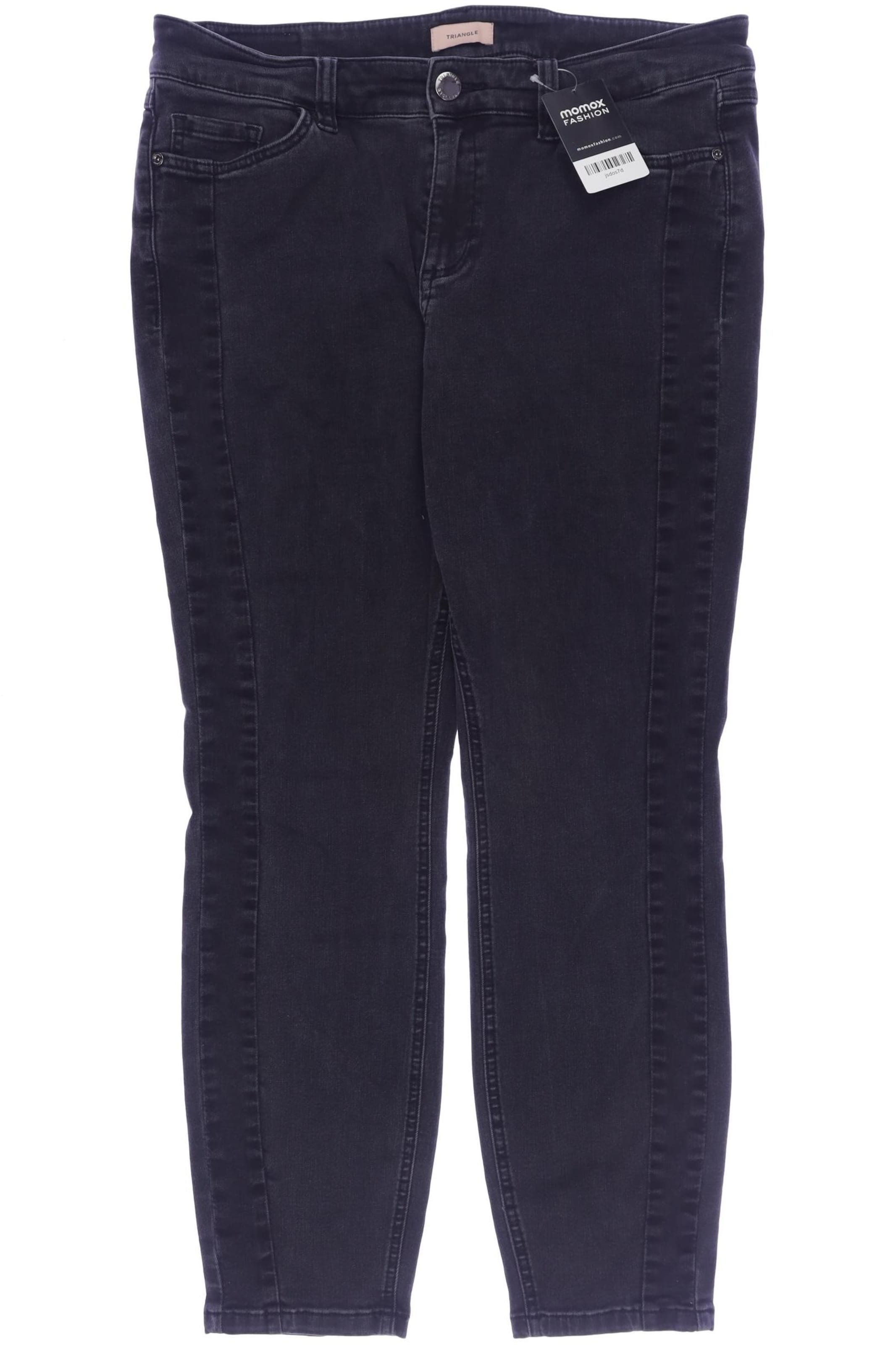 TRIANGLE Jeans 32-34 in Schwarz: Vorderseite