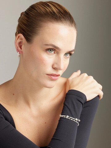 LUXBYLUX Earrings in Silver: front