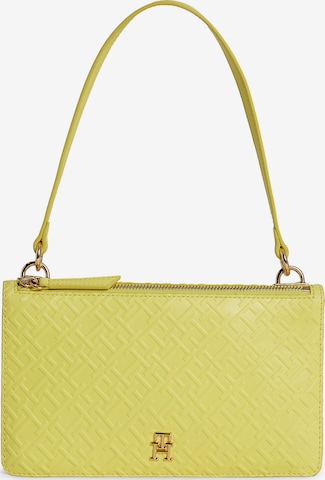 TOMMY HILFIGER - Bolso de hombro en amarillo: frente