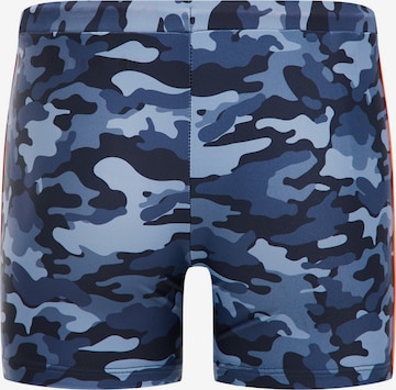 WE Fashion Zwemshorts in Blauw