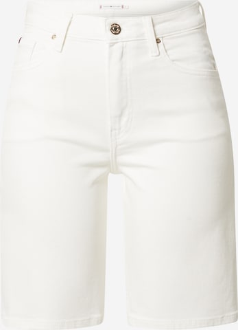TOMMY HILFIGER Slimfit Jeans in Wit: voorkant