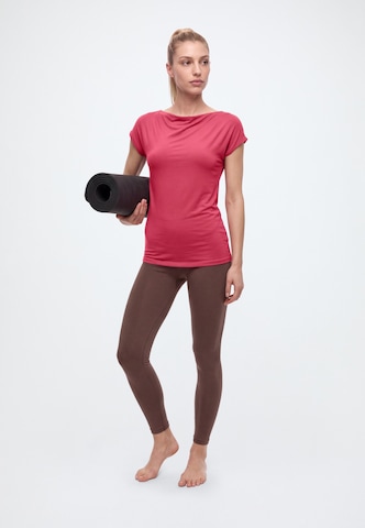 T-shirt fonctionnel CURARE Yogawear en rose