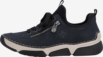 Rieker Veterschoen 'Basic' in Blauw: voorkant