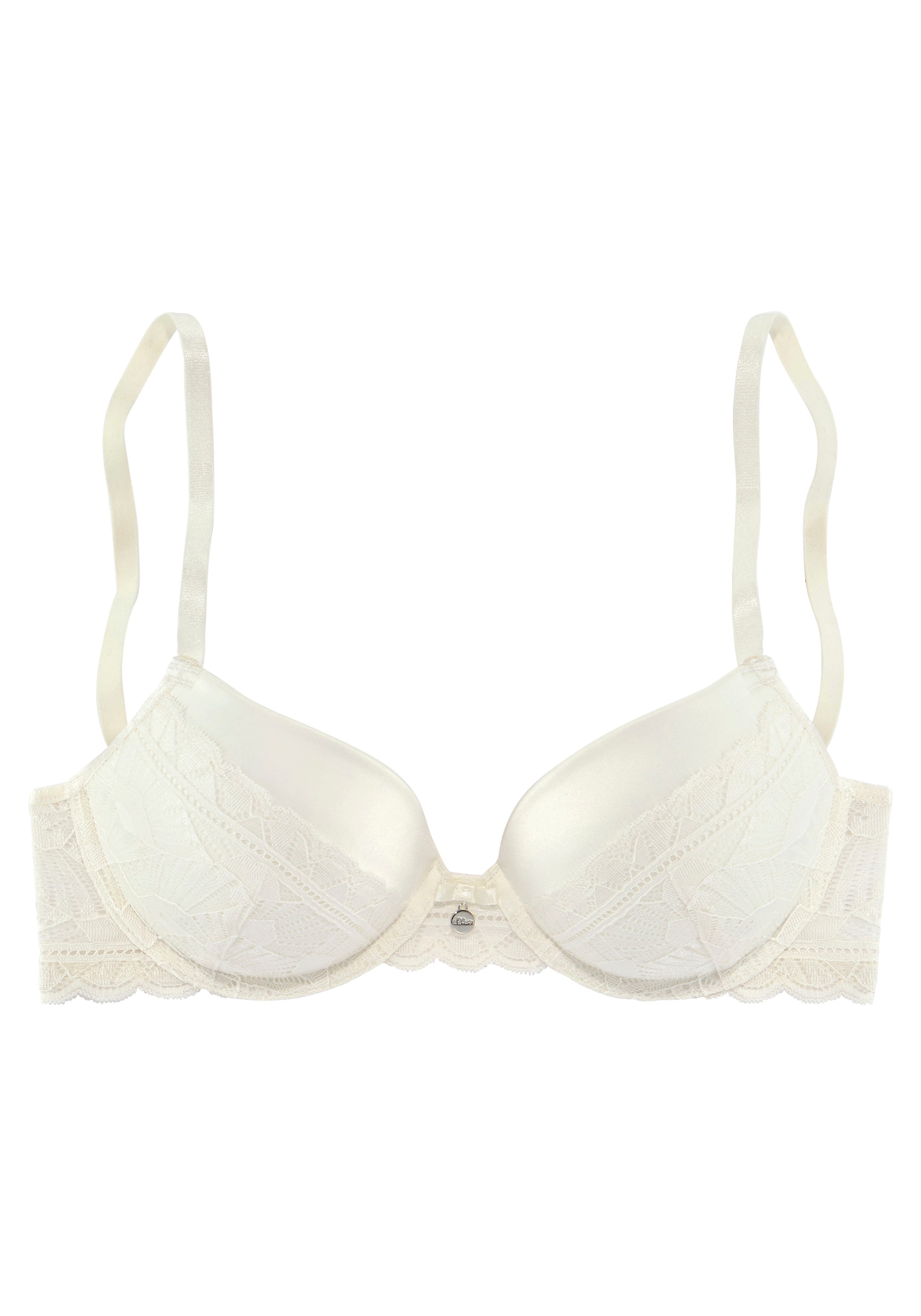 Push-up Soutien-gorge s.Oliver en blanc : devant