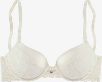 Push-up Reggiseno di s.Oliver in bianco: frontale