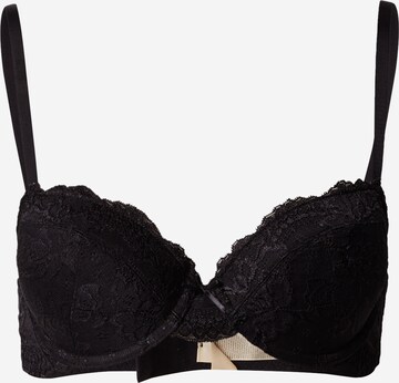 T-shirt Reggiseno di Dorina in nero: frontale