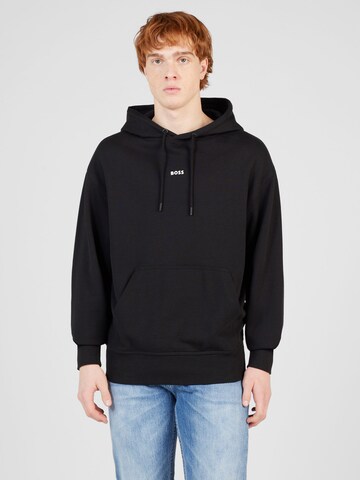 BOSS - Sweatshirt em preto: frente