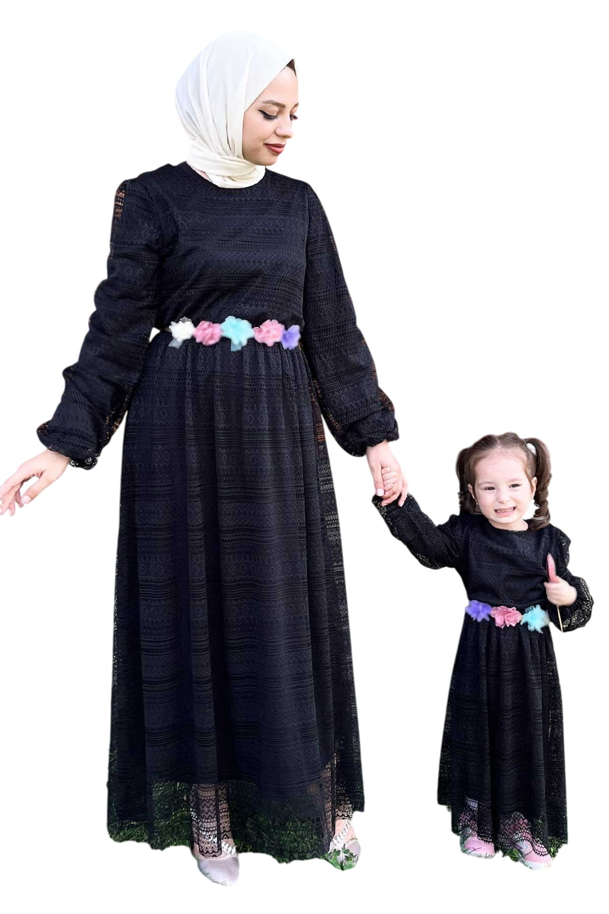 MODAMIHRAM Jurk in Zwart