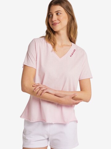 Elbsand Shirt 'TALVI' in Roze: voorkant