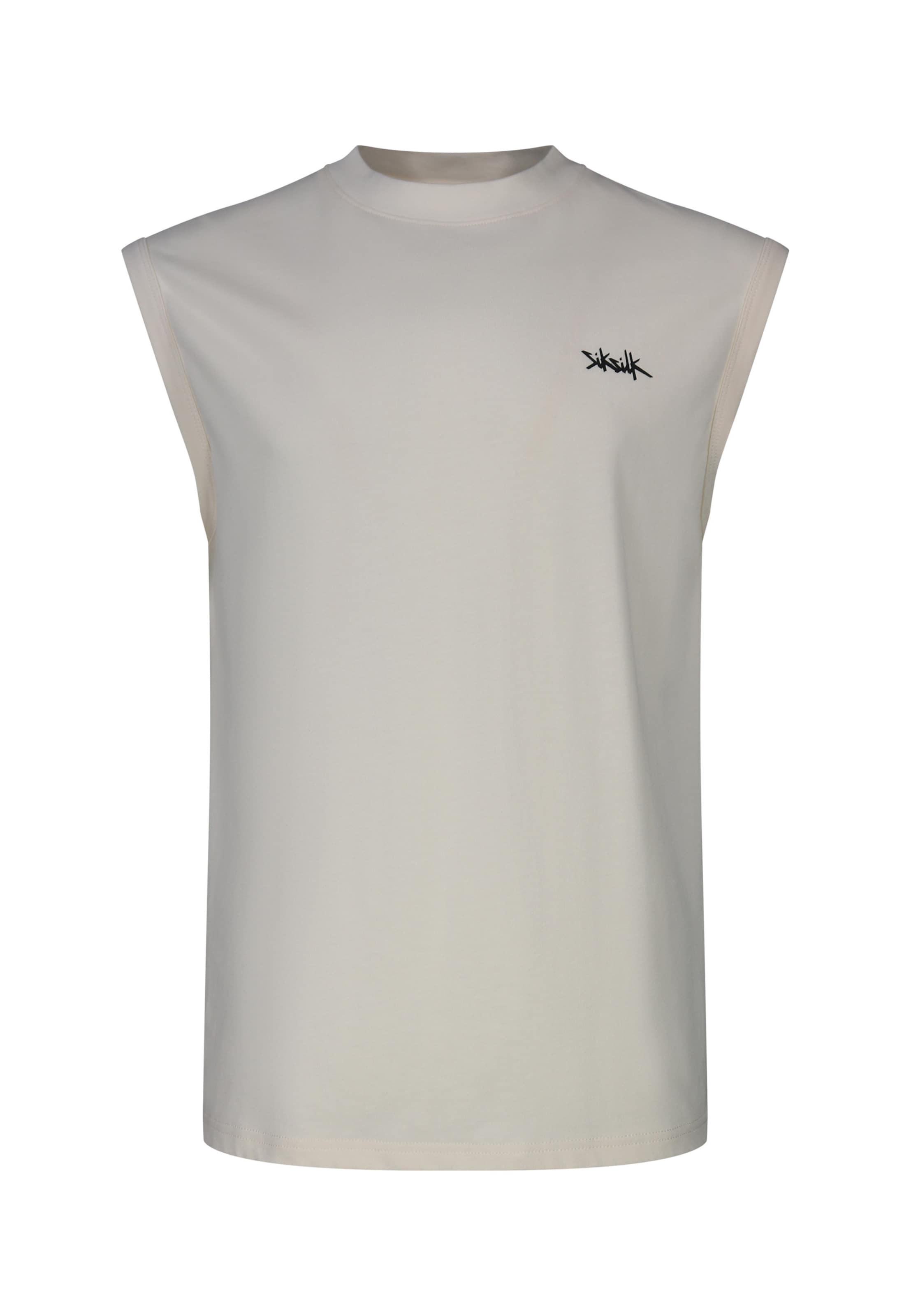 SikSilk Koszulka w kolorze beżowy: przód