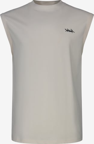 SikSilk Koszulka w kolorze beżowy: przód