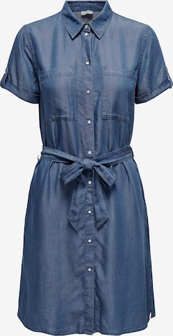 Robe-chemise 'JASPER' JDY en bleu : devant