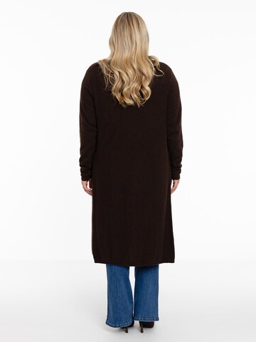 YOEK Strickjacke in Braun