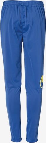 UHLSPORT Tapered Workout Pants in Blue