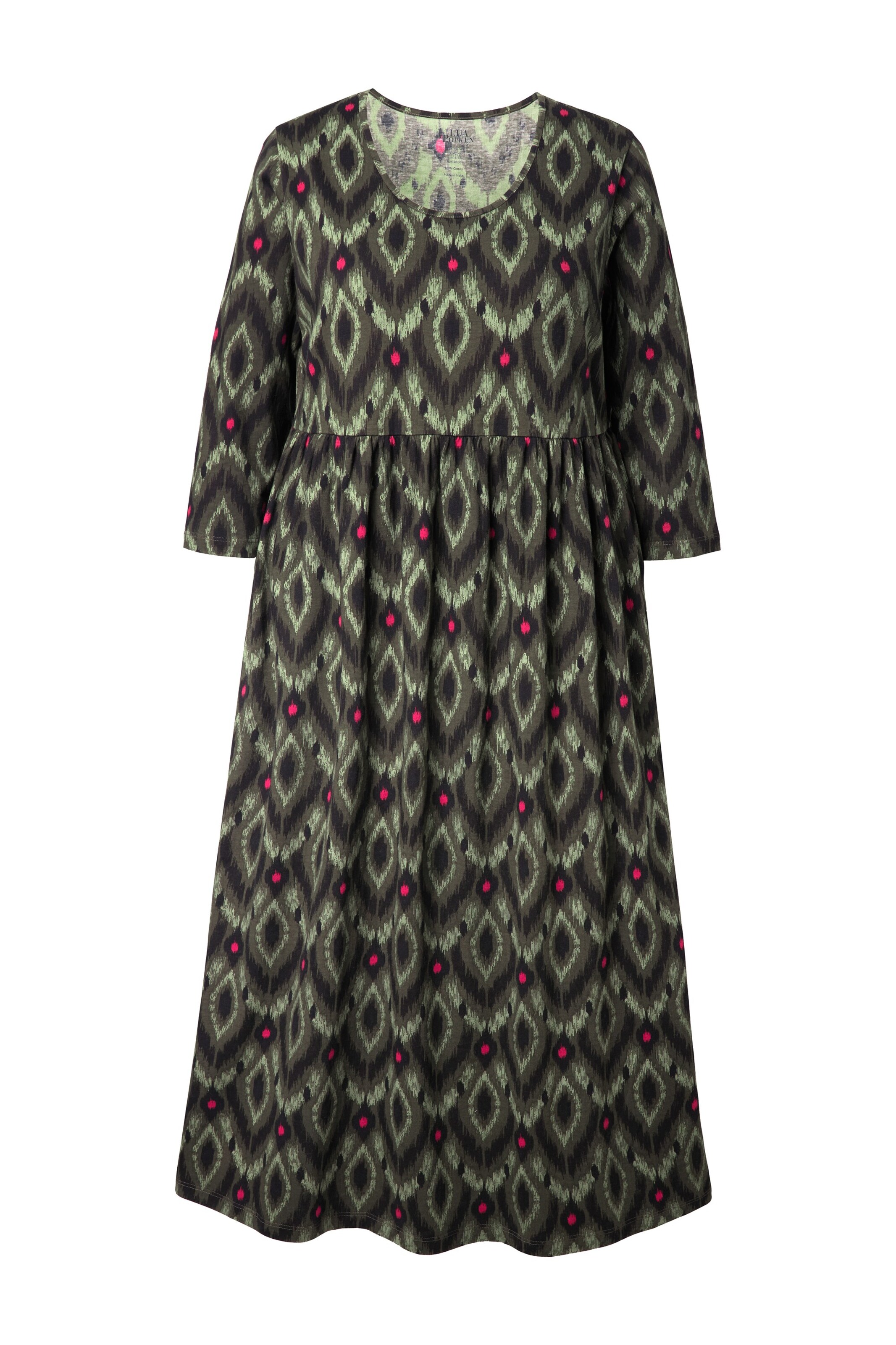 Ulla Popken Kleid in Grün: Vorderseite