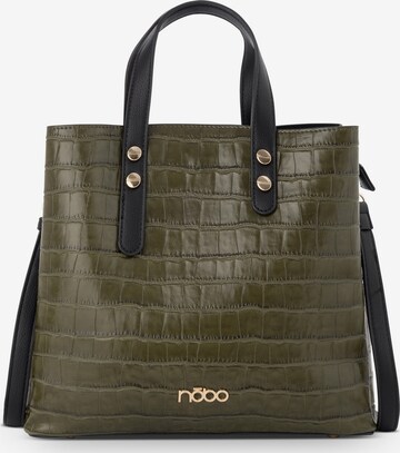 NOBO Handbag 'Crooco' in Green: front