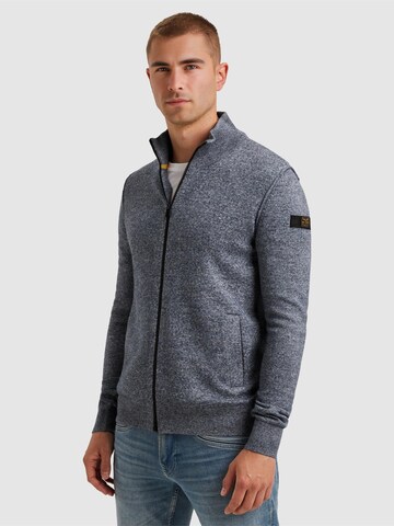 PME Legend Tröja 'Cardigan with zipper closure' i lila