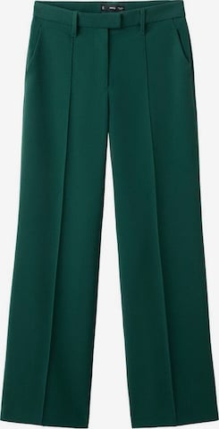 MANGO Wide Leg Hose 'Maca' in Grün: Vorderseite