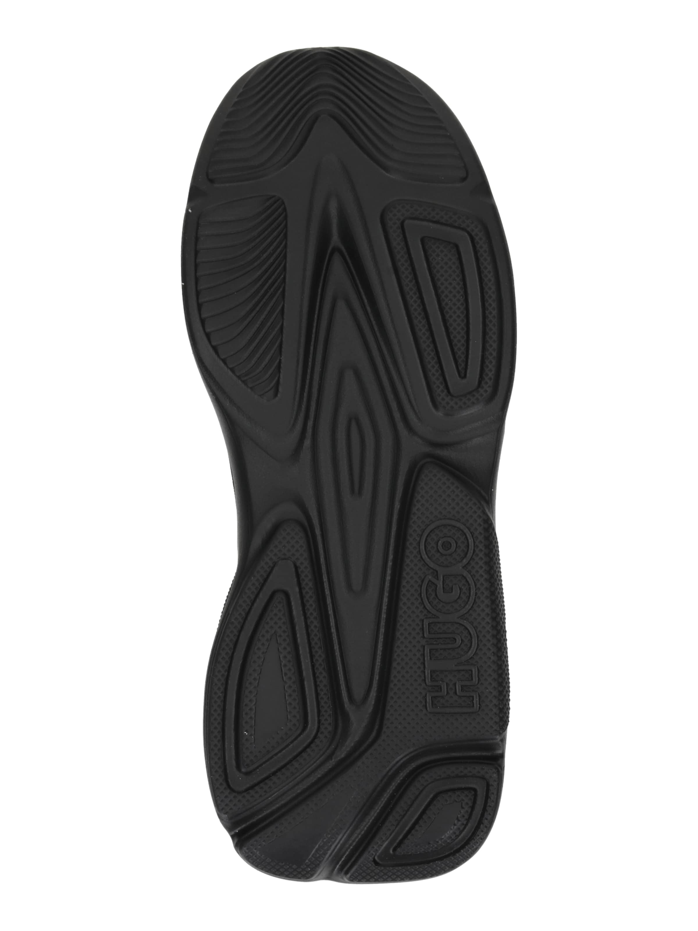 HUGO Низкие кроссовки 'Leon' в Черный