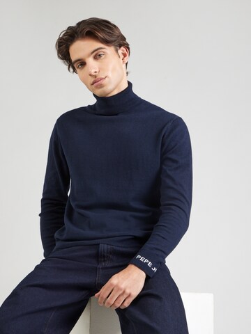 Pepe Jeans Pulóver 'Andre' - kék: elől
