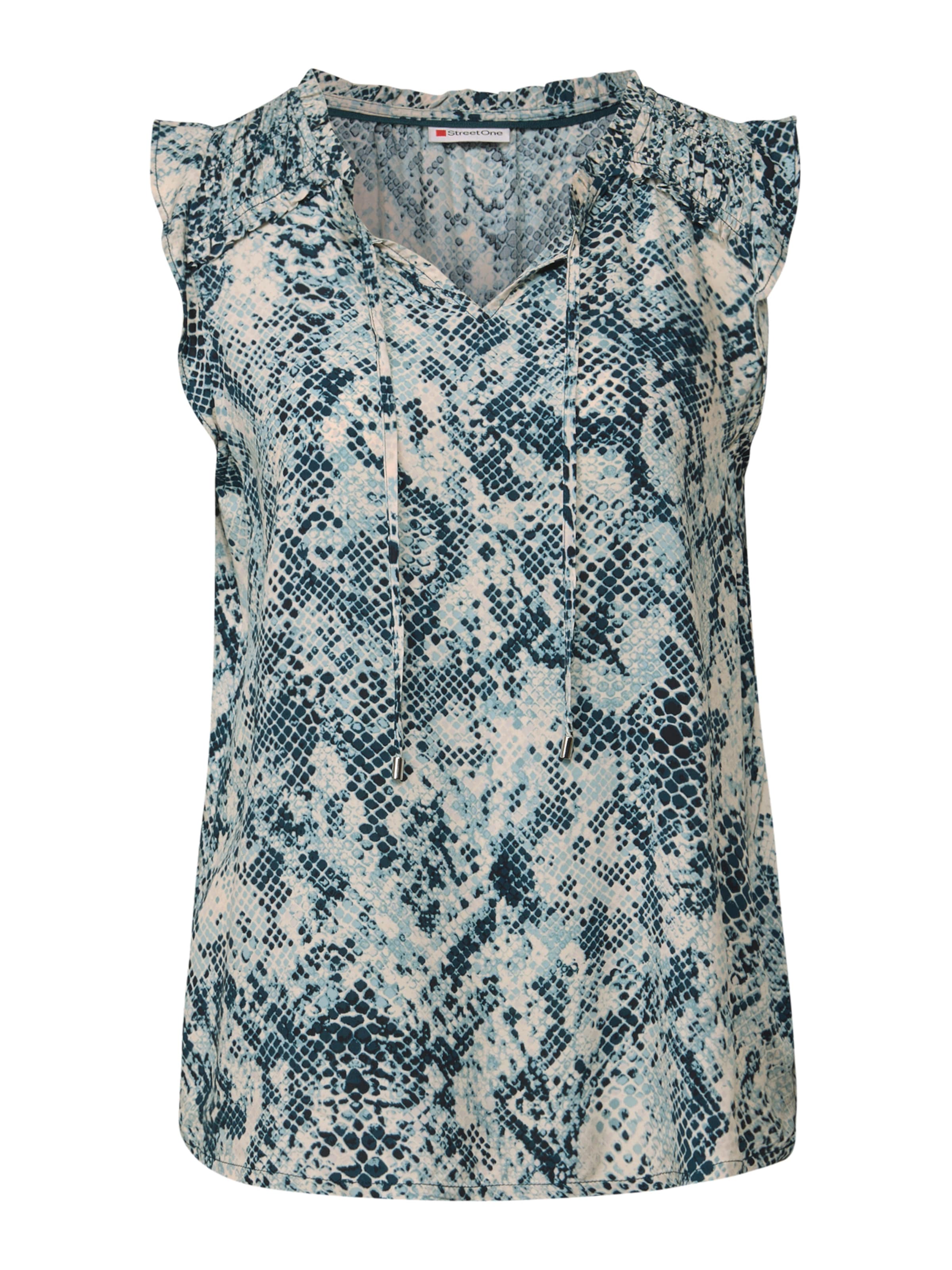 STREET ONE Blouse in Blue: front